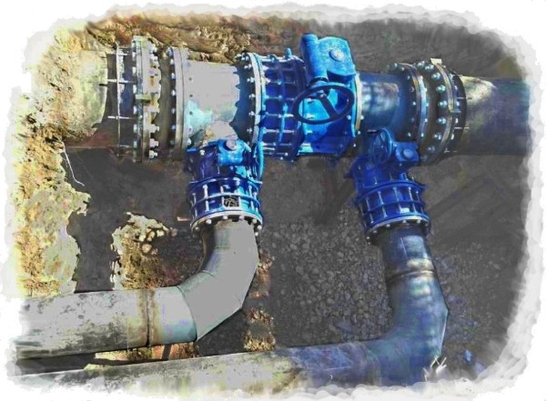 Inserimento saracinesche DN600 e DN300 presso ODU di Taranto (2)