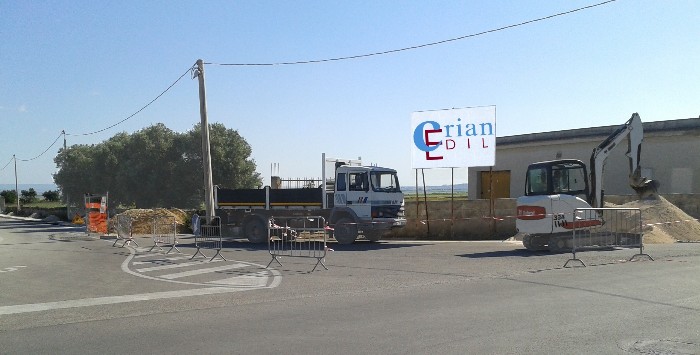 Realizzazione di tronco idrico nell'abitato di Taranto per conto AQP